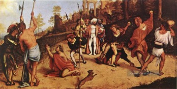 Lorenzo Lotto Werke - Das Martyrium von St Stephen 1516 Renaissance Lorenzo Lotto
